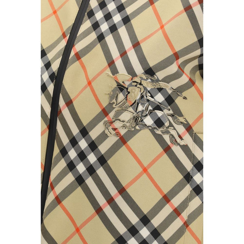 Burberry Beige Polyester Full-Length Jacket