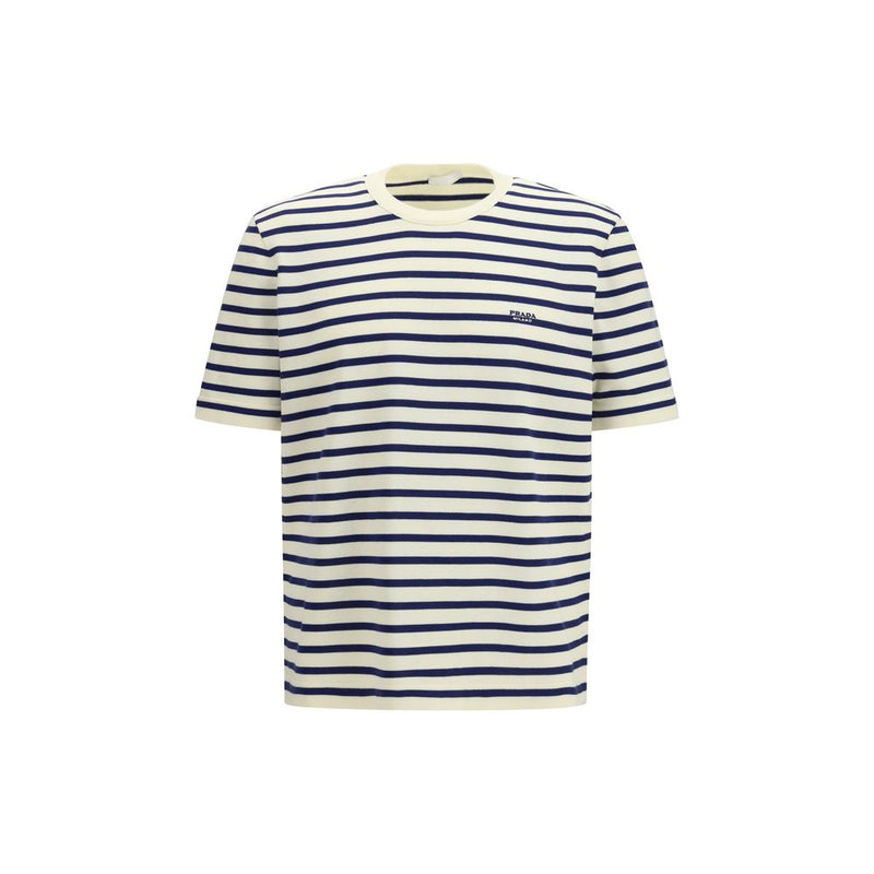 Prada Blue Cotton Sweatshirt