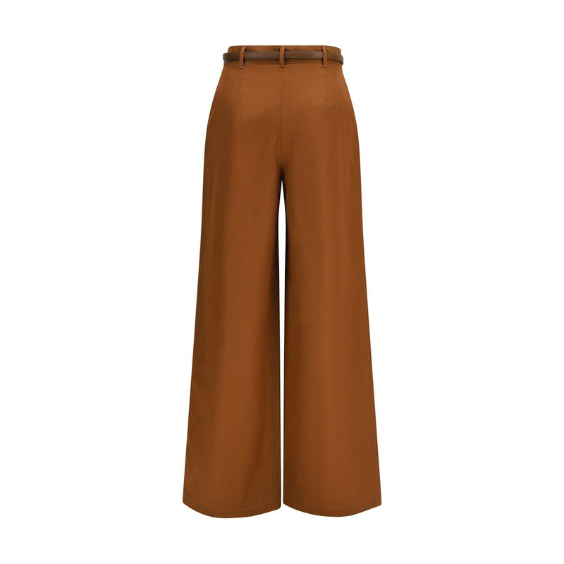 Pantaloni casual in cotone Max Mara da donna