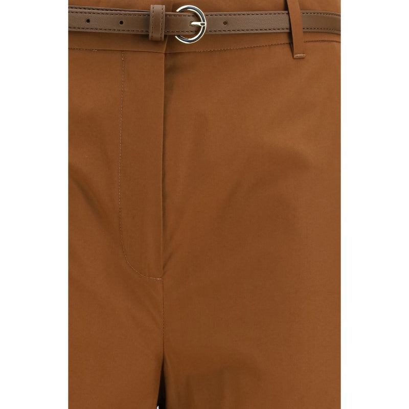 Pantaloni casual in cotone Max Mara da donna