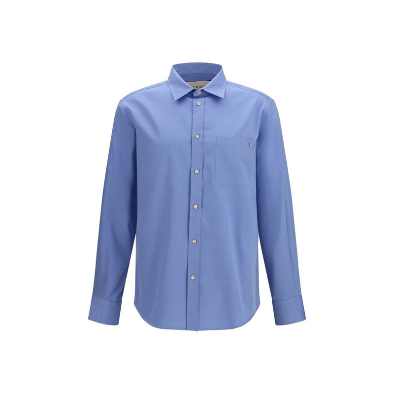 Valentino Garavani Blue Cotton Shirt