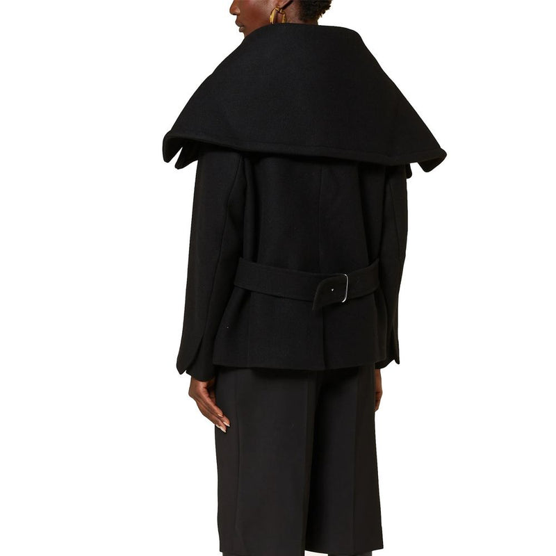Jacquemus Black Virgin Wool Full-Length Jacket
