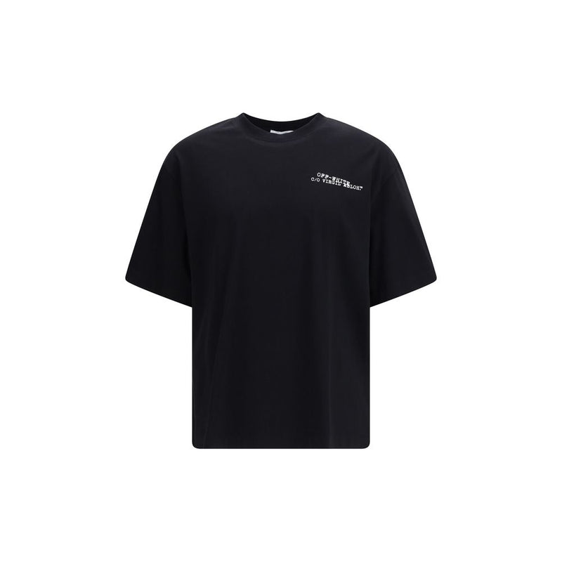 T-shirt en coton noir Off-White