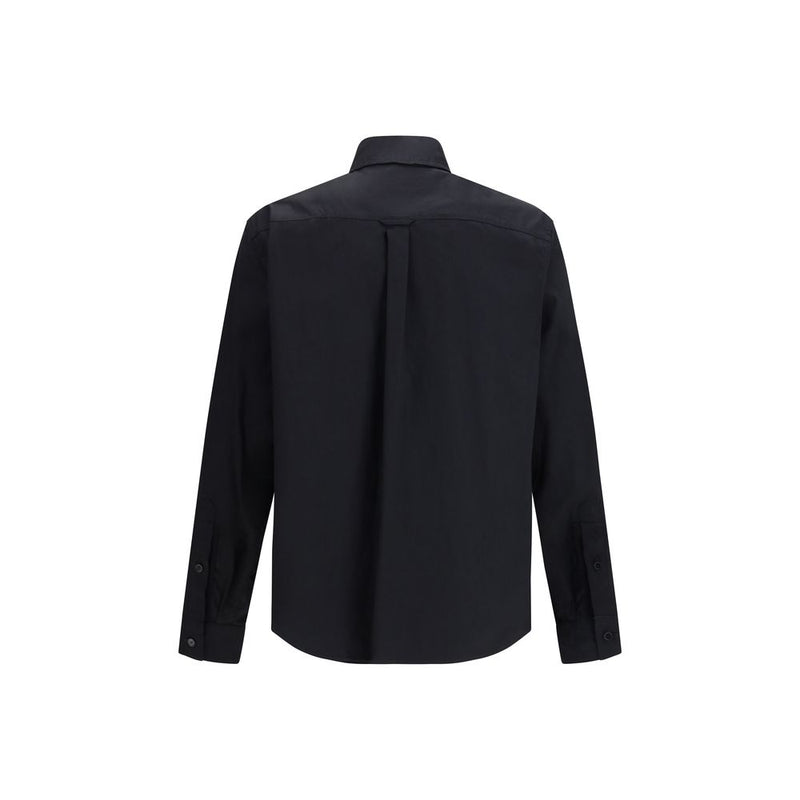 Dolce & Gabbana Black Cotton Dress Shirt