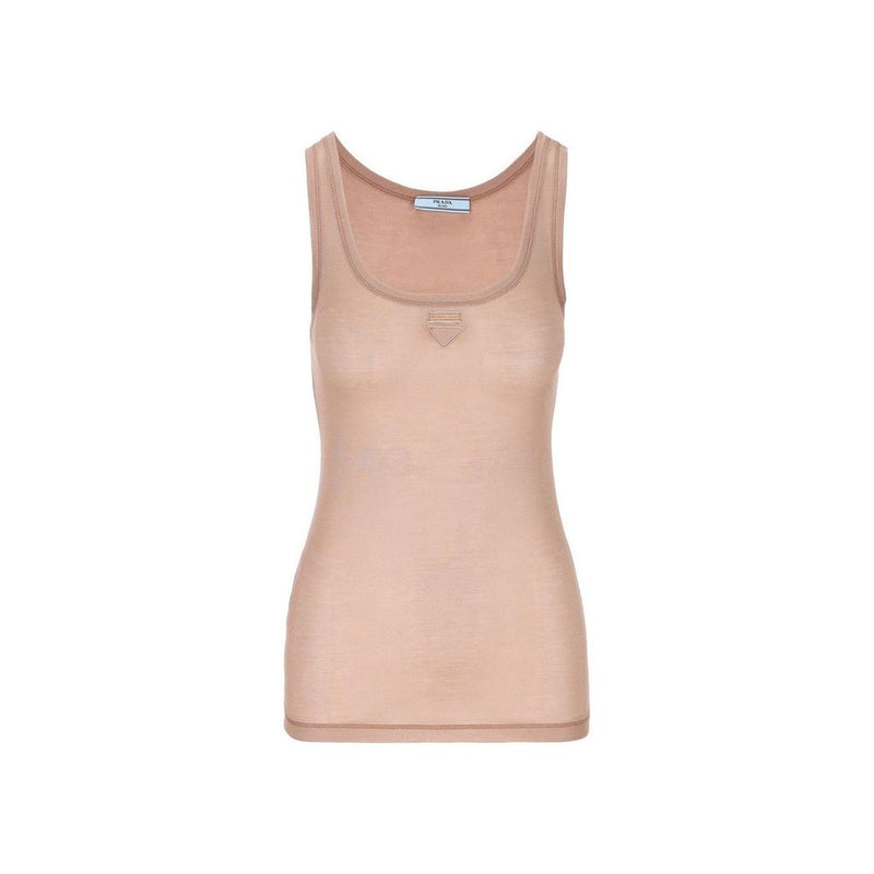 Prada Multicolor Silk Tank Tops