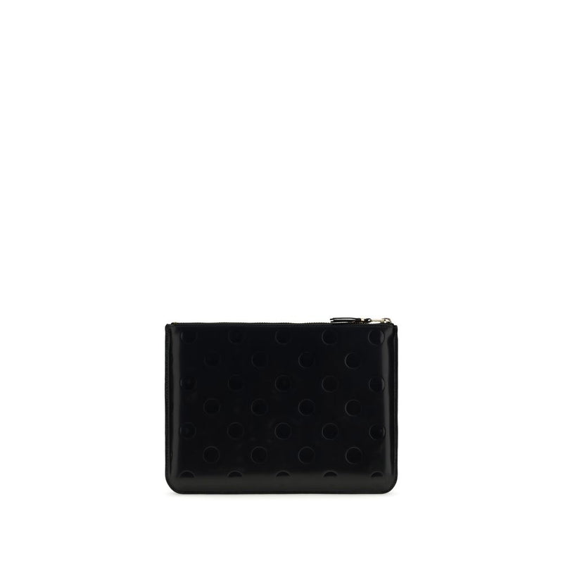 Comme Des Garçons Black Calf Leather Bos Taurus Wallet