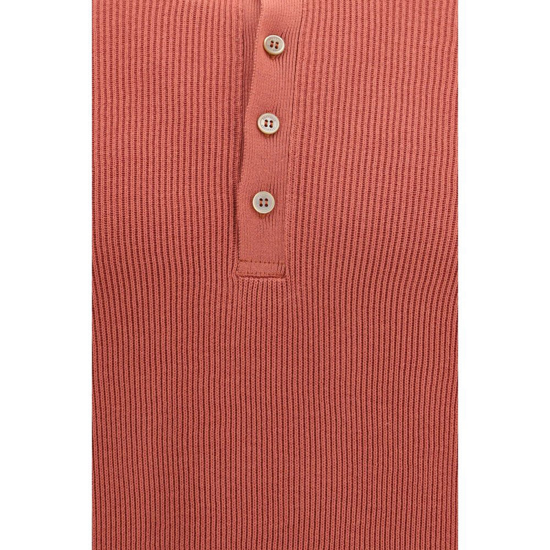 Brunello Cucinelli Multicolor Cotton Polo Shirt