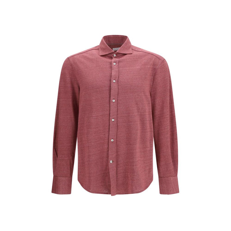 Brunello Cucinelli Multicolor Linen Shirt