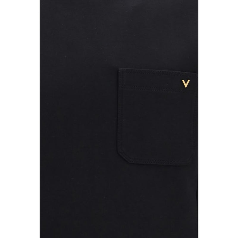 Valentino Garavani Black Cotton Sweatshirt