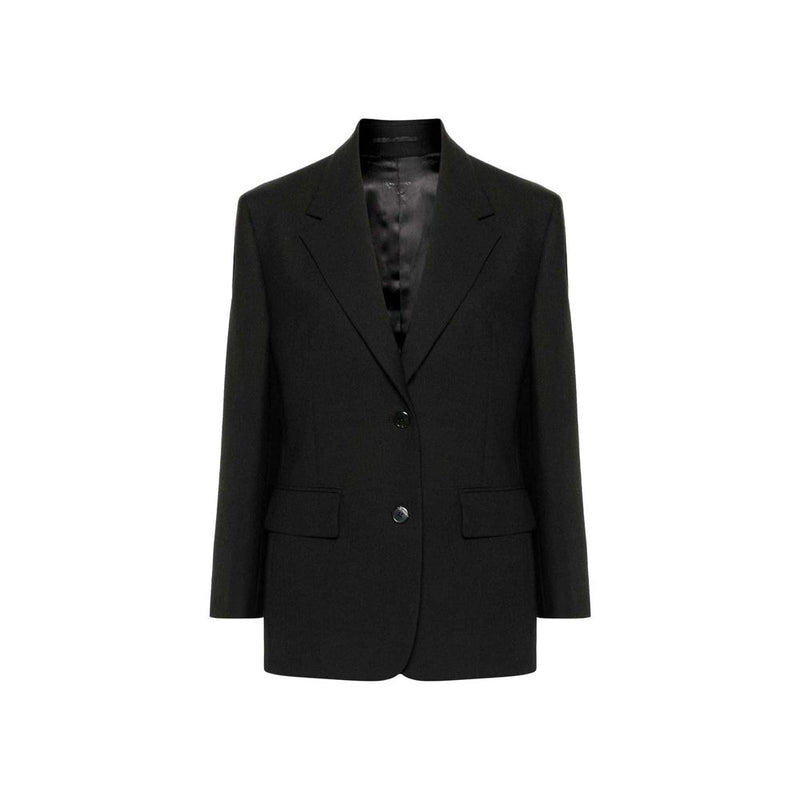 Prada Black Virgin Wool Blazer