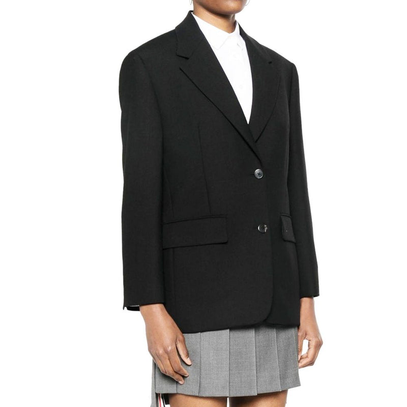 Prada Black Virgin Wool Blazer