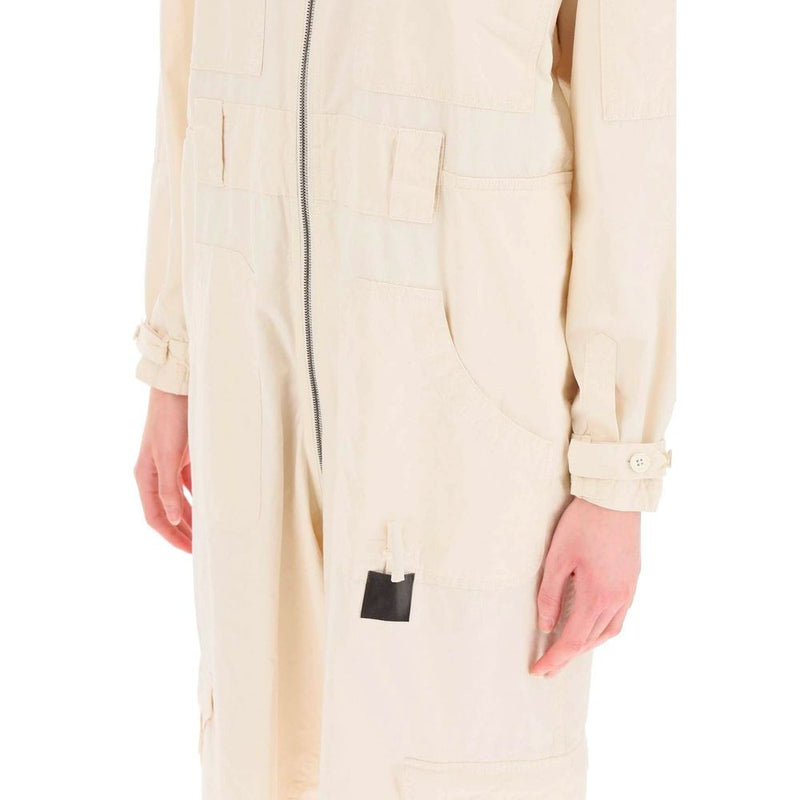 Maison Margiela White Cotton Jumpsuit