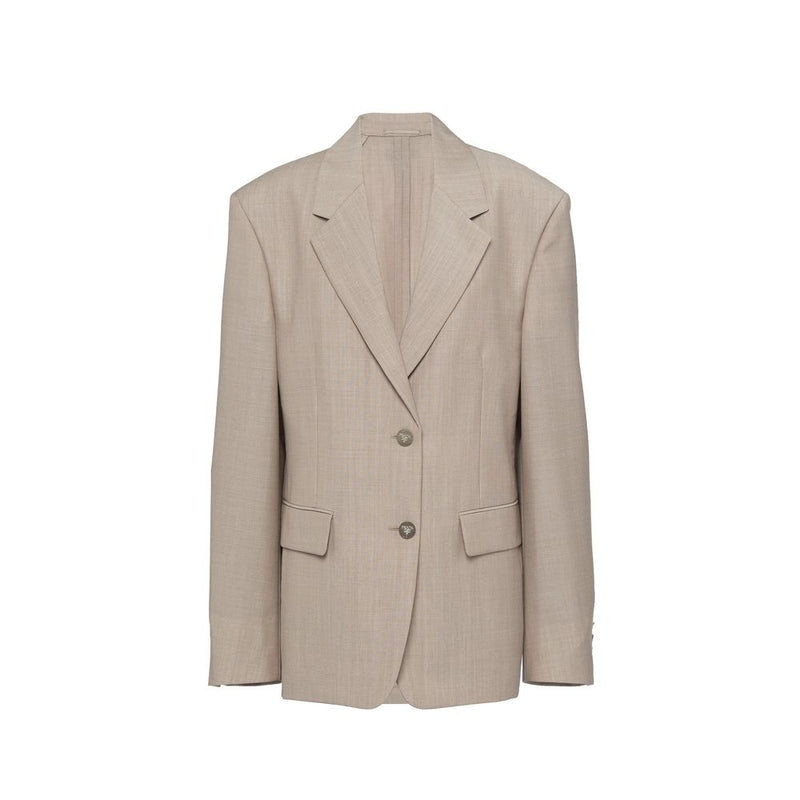 Prada Beige Mohair Blazer