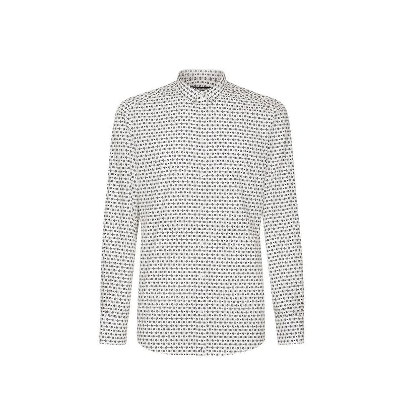 Dolce & Gabbana White Cotton Dress Shirt