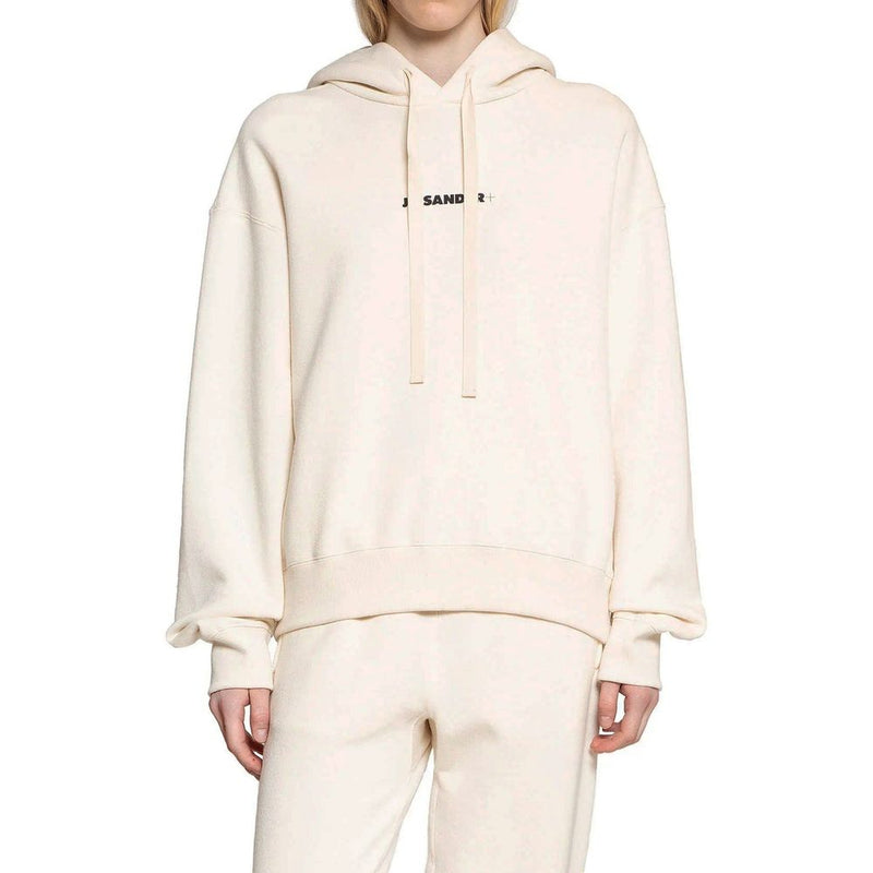 Jil Sander White Cotton Sweatshirt