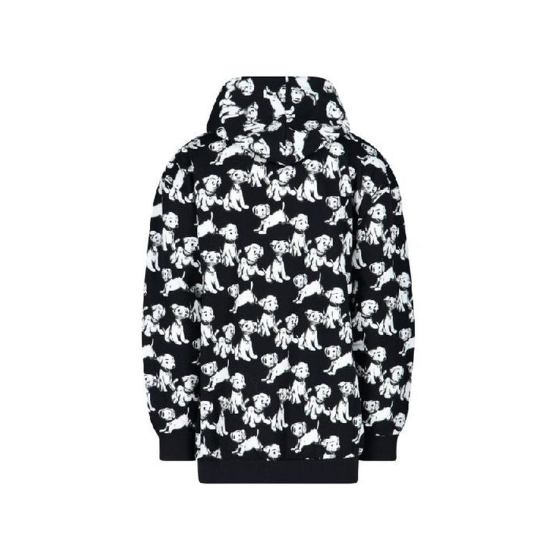 Celine Black Cotton Sweatshirt