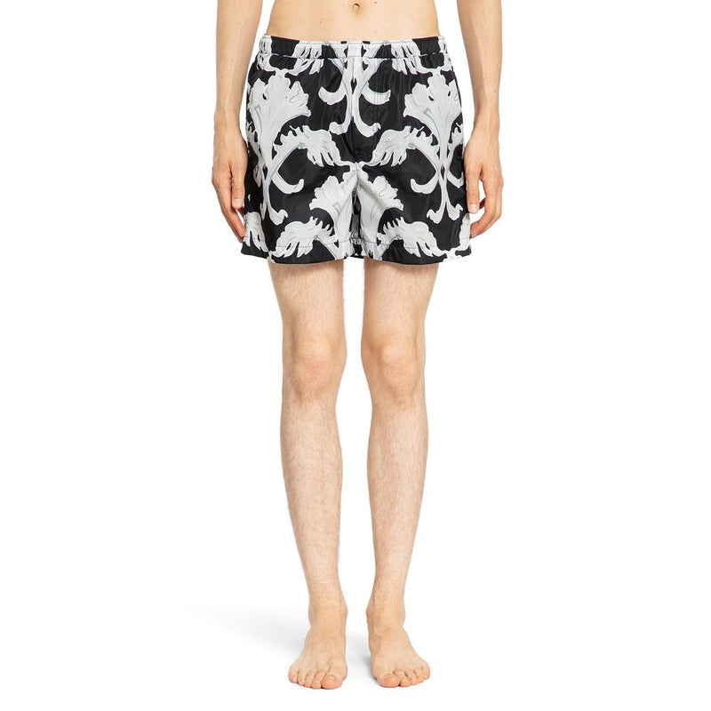 Valentino Garavani Black Polyamide Shorts