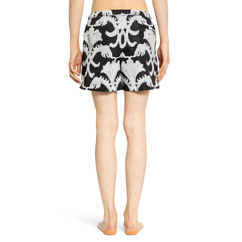 Valentino Garavani Black Polyamide Shorts