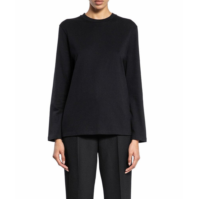 Jil Sander Black Cotton T-Shirt