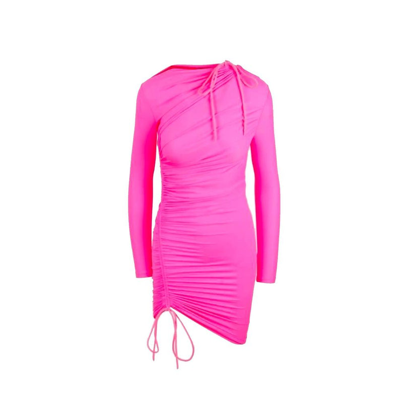Balenciaga Multicolor Polyamide Casual Dress