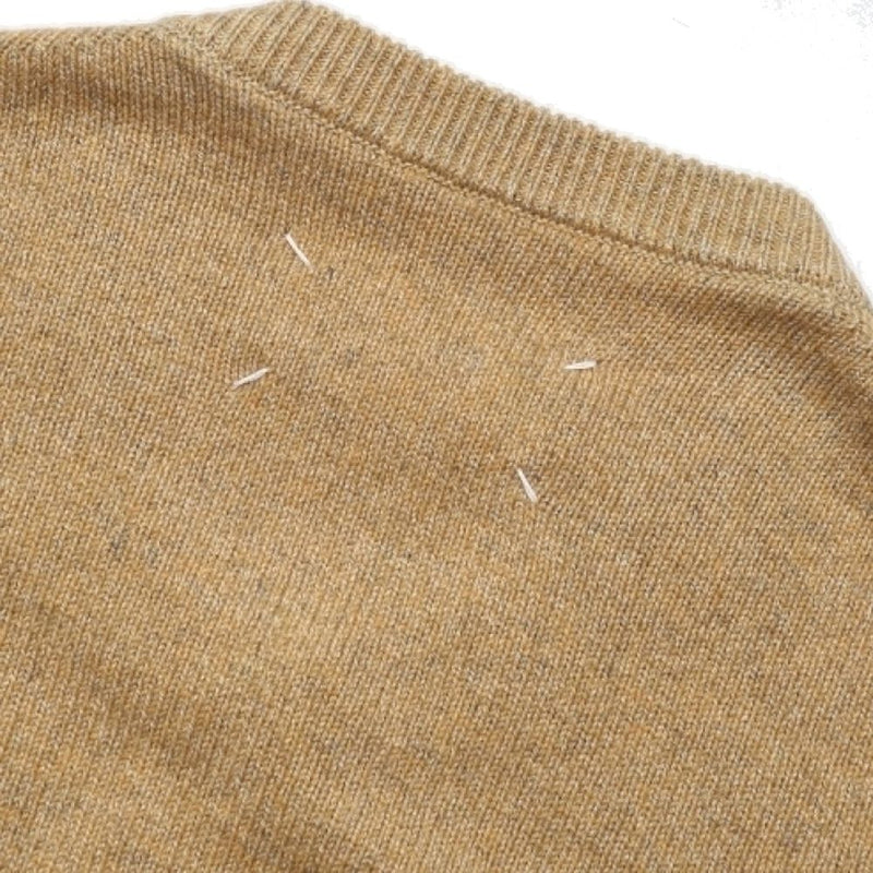 Maison Margiela Brown Cashmere Sweater