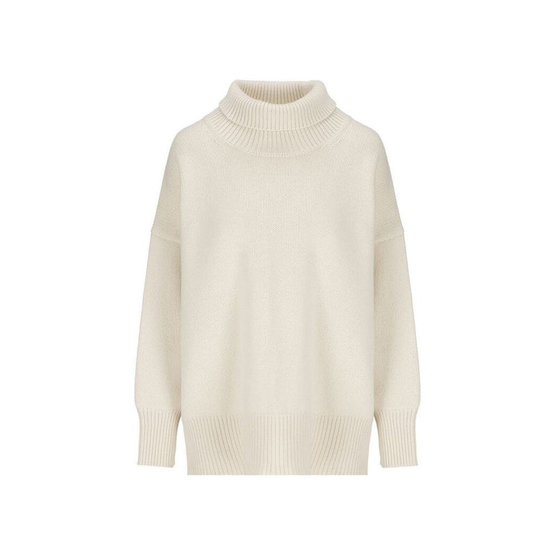 Chloé White Cashmere Turtleneck