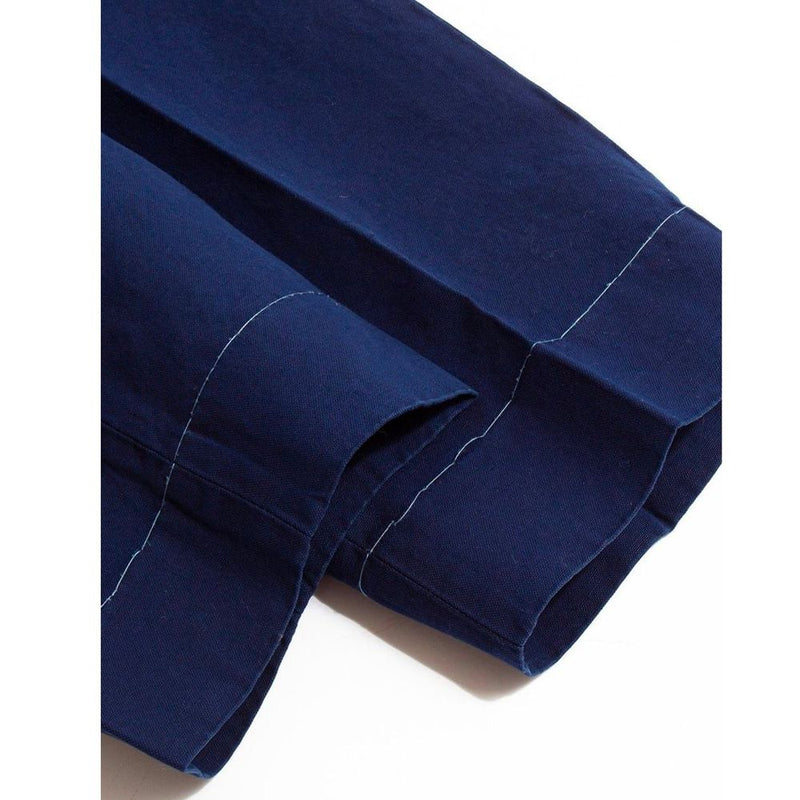 Maison Margiela Blue Cotton Casual Pants