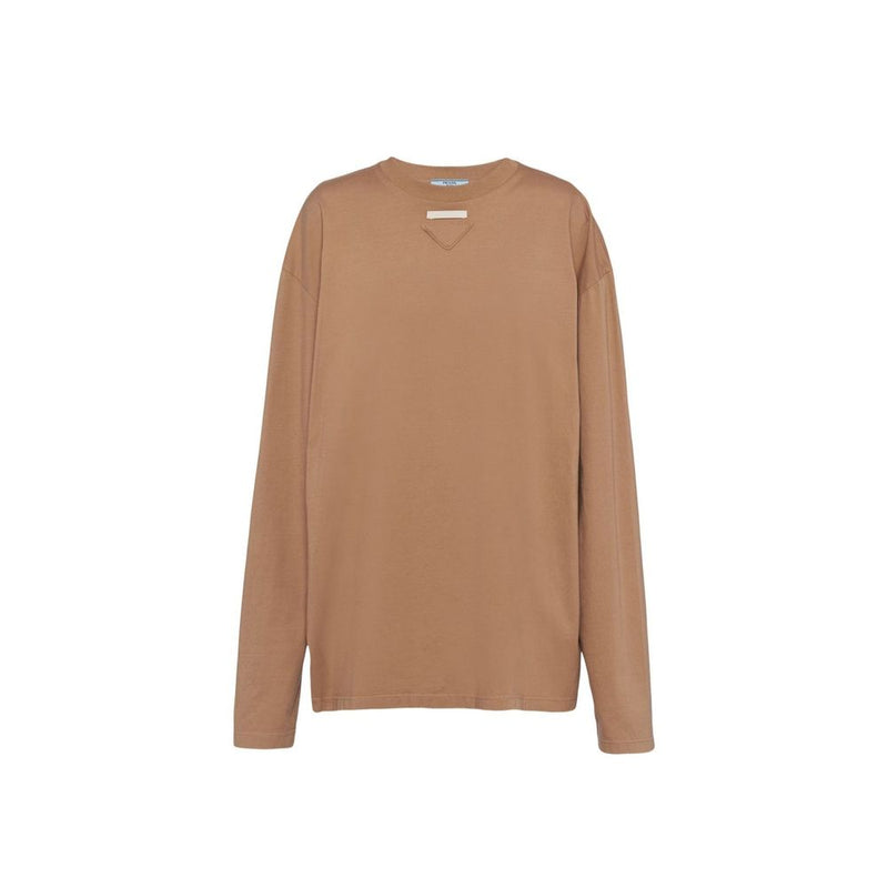 Prada Brown Cotton T-Shirt