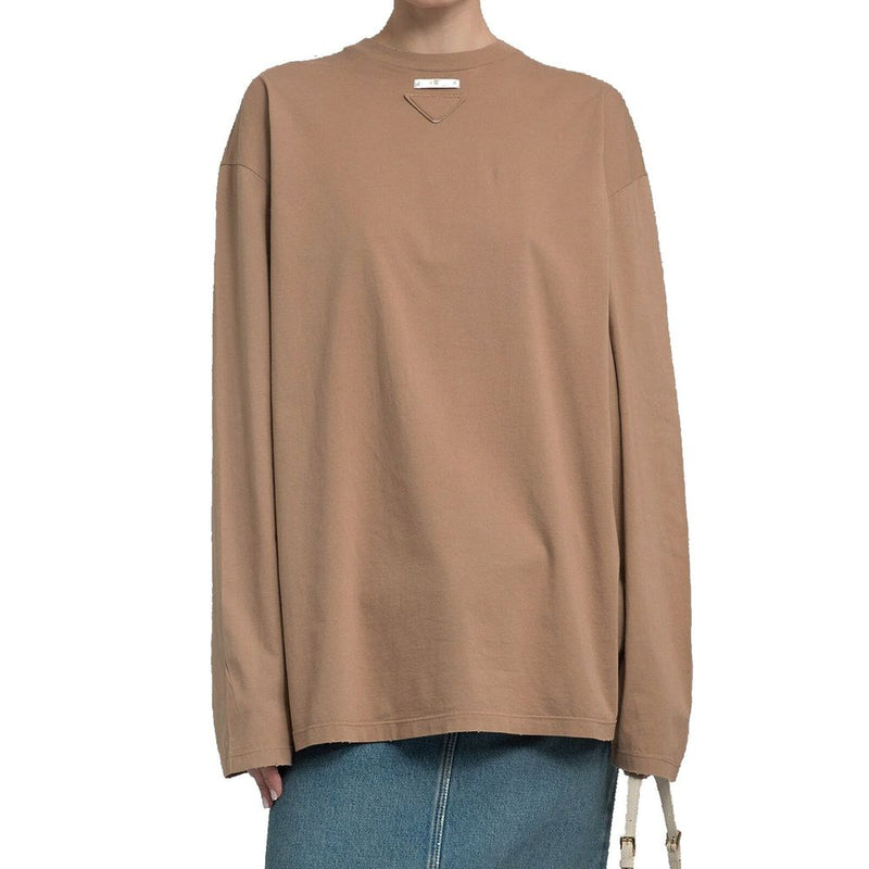 Prada Brown Cotton T-Shirt