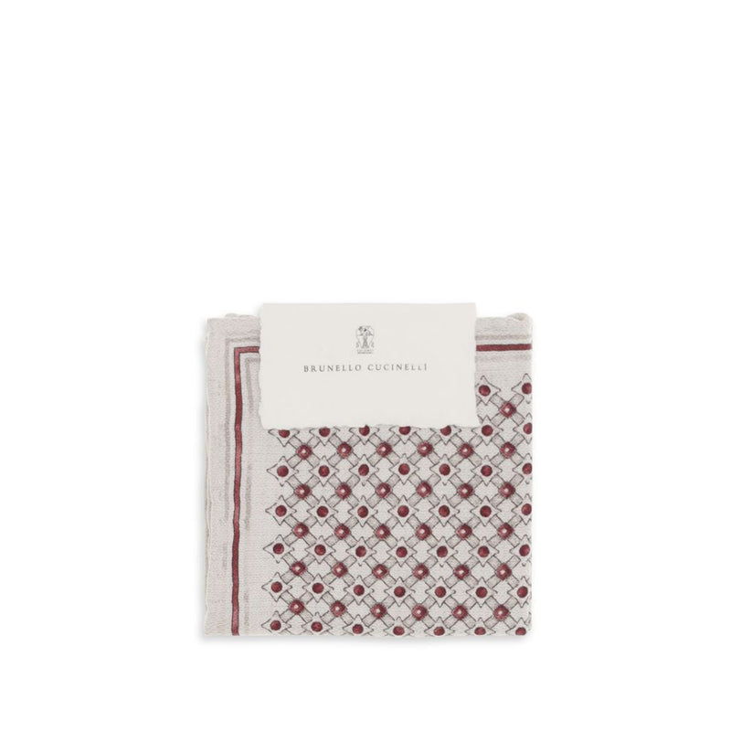 Brunello Cucinelli Multicolor Silk Scarf