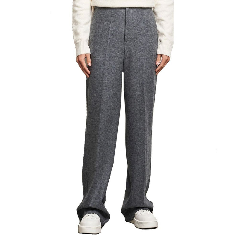 Jil Sander Gray Wool Dress Pants