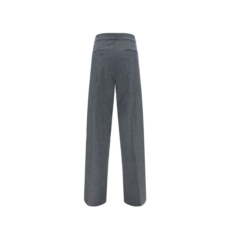 Jil Sander Gray Wool Dress Pants