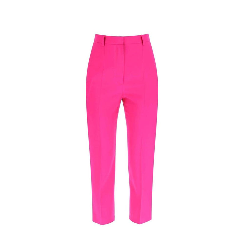 Alexander McQueen Multicolor Wool Casual Pants