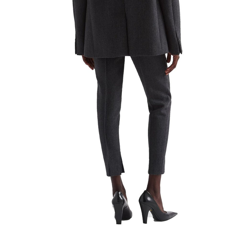Prada Gray Elastane Pants