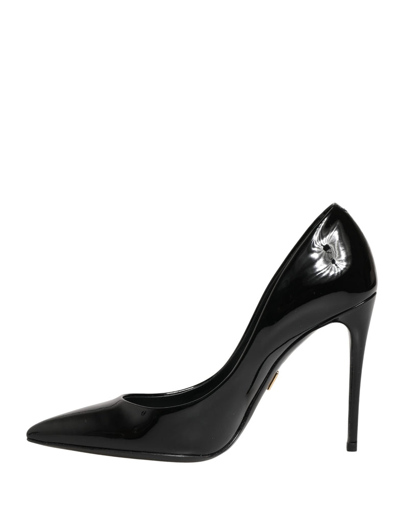 Dolce & Gabbana Décolleté nere in pelle di vitello con tacco a stiletto