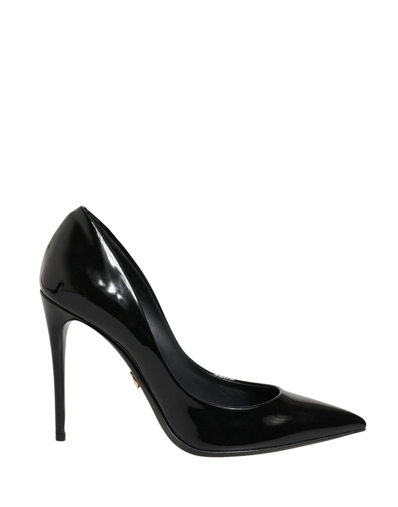 Dolce & Gabbana Décolleté nere in pelle di vitello con tacco a stiletto