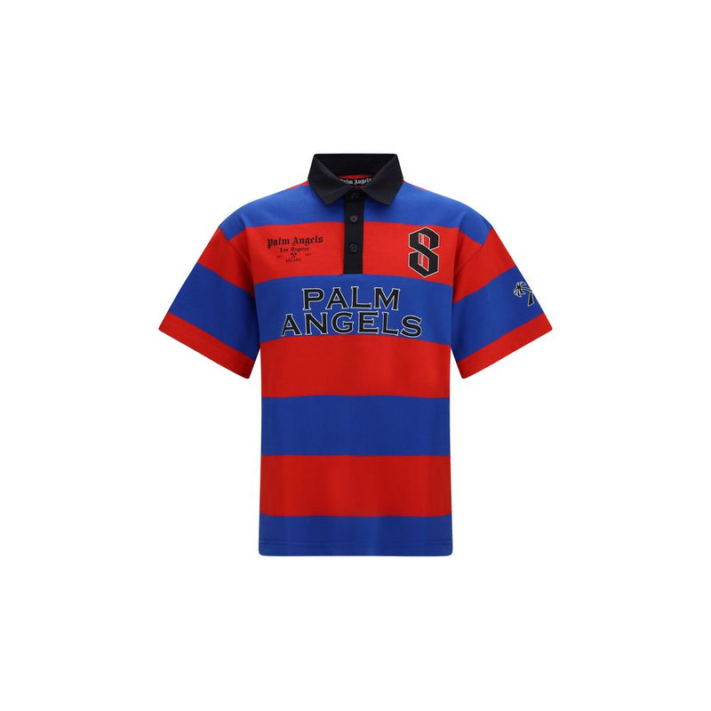 Palm Angels Multicolor Cotton Polo Shirt