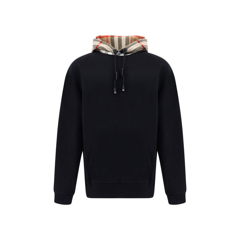 Burberry Black Cotton Sweatshirt
