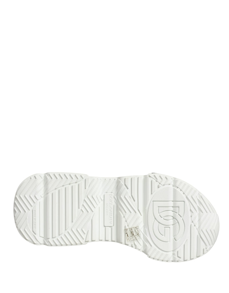 Zapatillas bajas Daymaster con grafiti blancas de Dolce & Gabbana