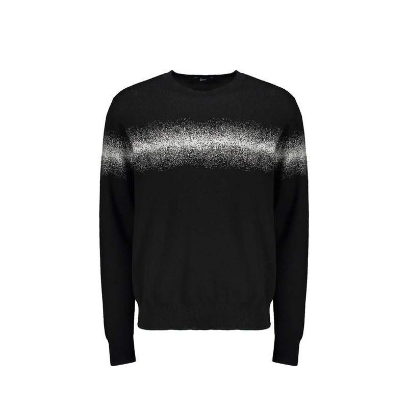 Herno Black Cotton Sweatshirt