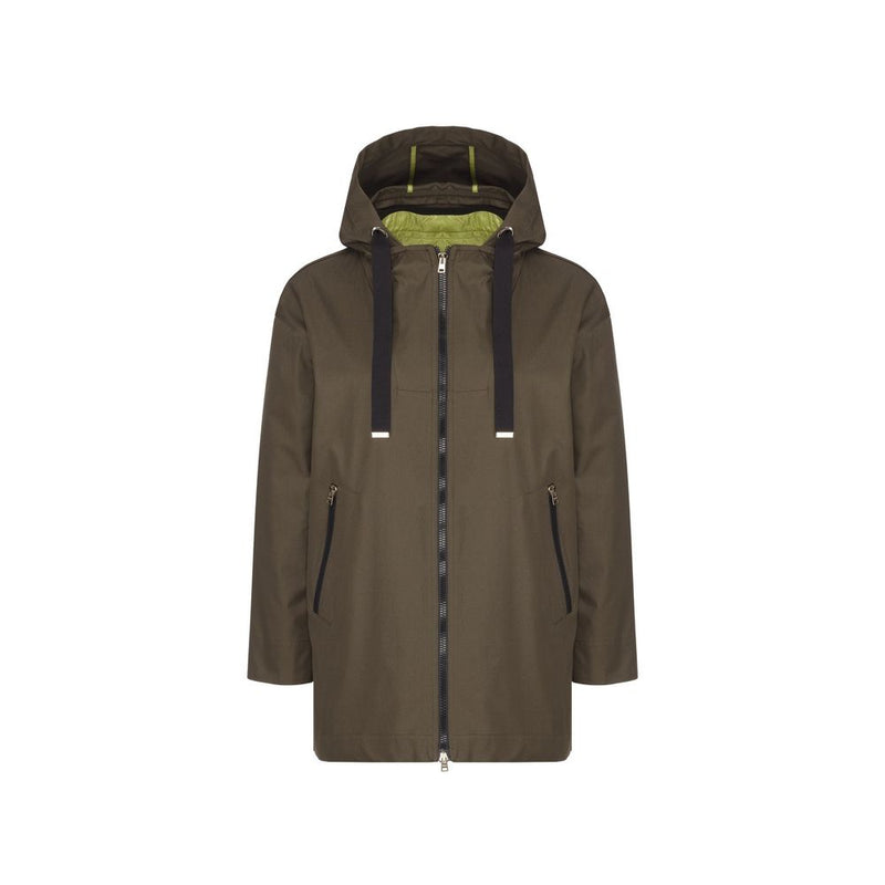 Herno Bicolor Cotton Coat