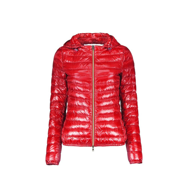 Herno Red Polyamide Shell Jacket
