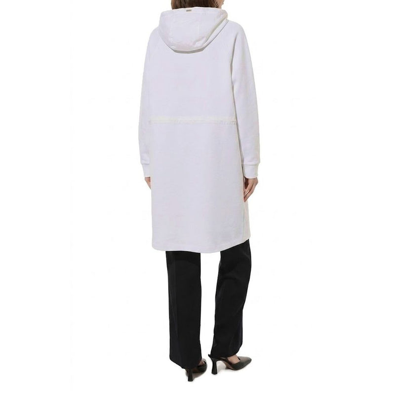Herno White Cotton Coat