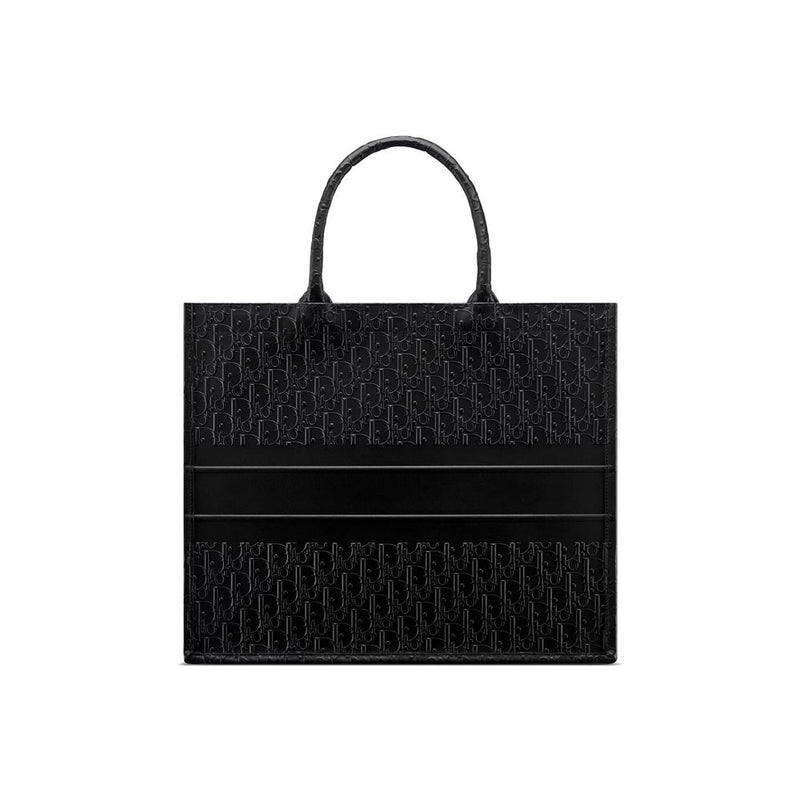 Dior Black Calfskin Tote Bag