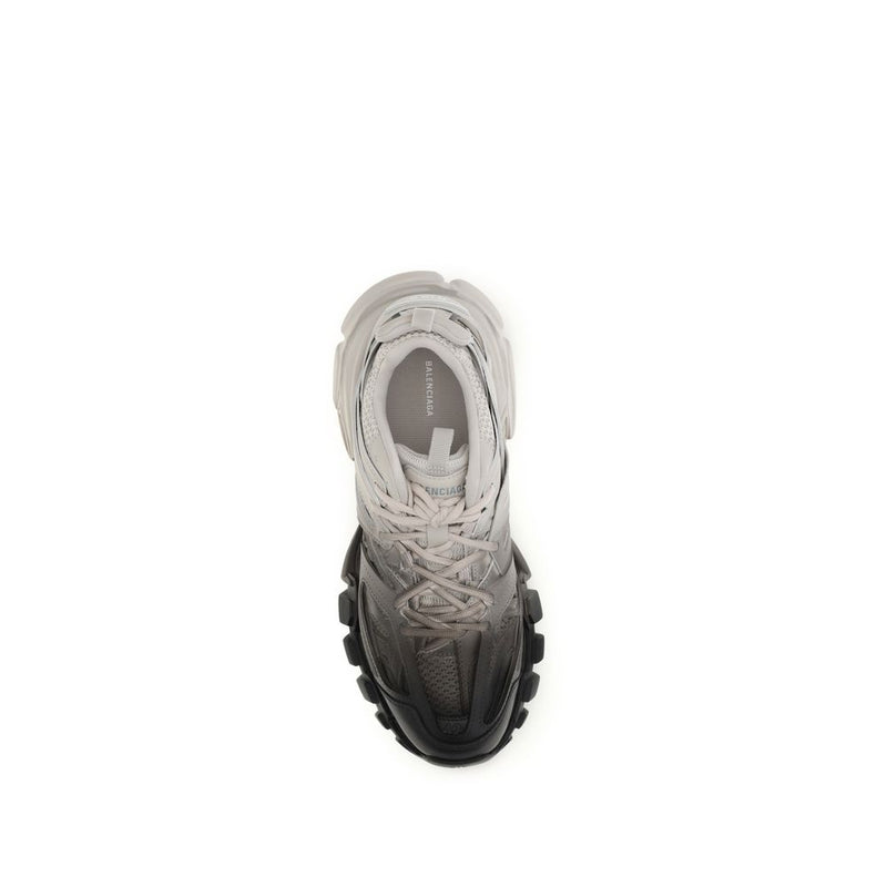 Balenciaga Gray Polyamide Athletic Sneakers