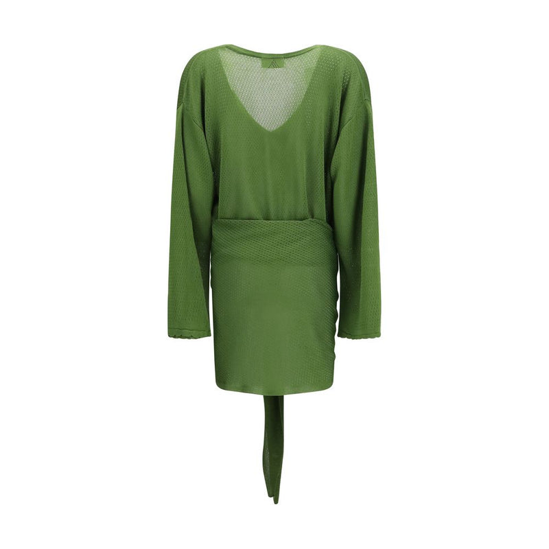 Robe décontractée bicolore en viscose The Attico