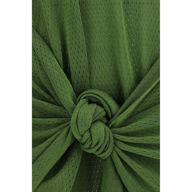 Robe décontractée bicolore en viscose The Attico