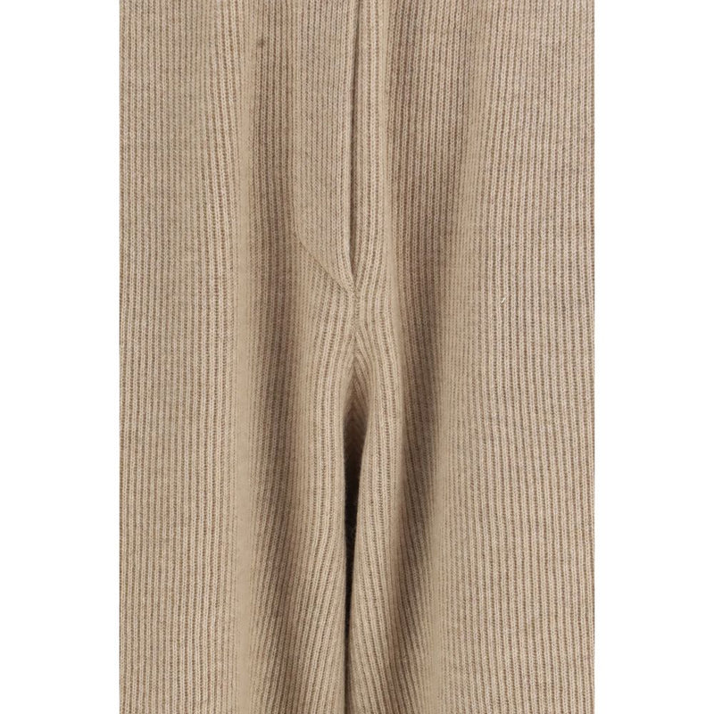 Brunello Cucinelli Beige Cashmere Casual Pants