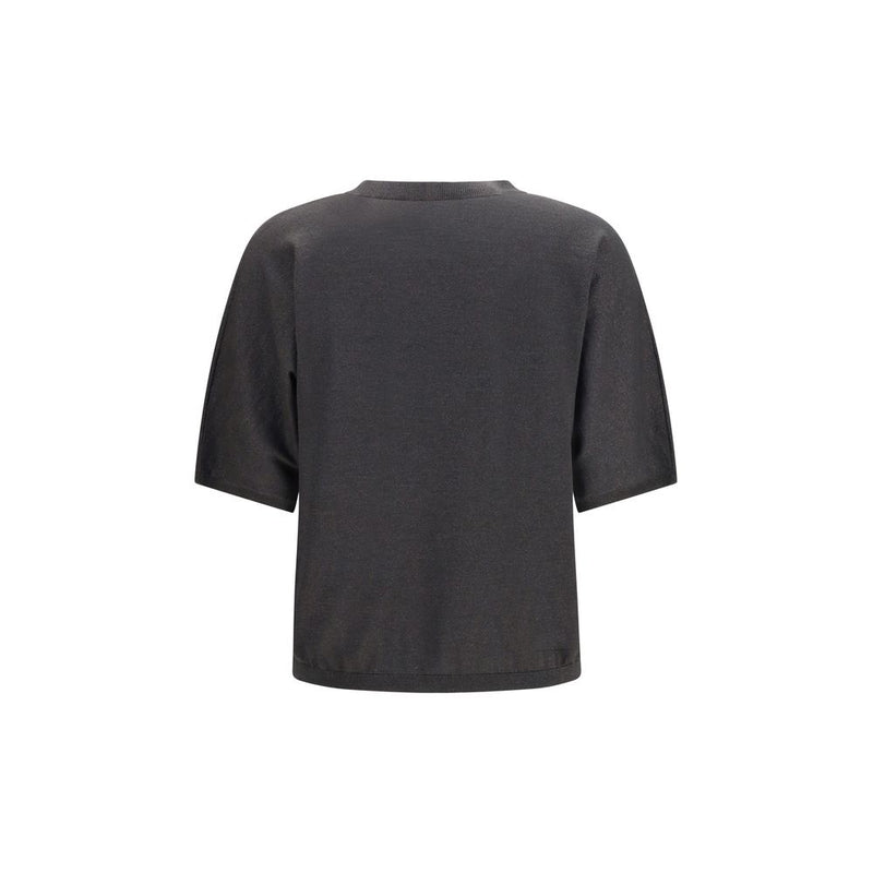 Brunello Cucinelli Gray Cashmere Sweater