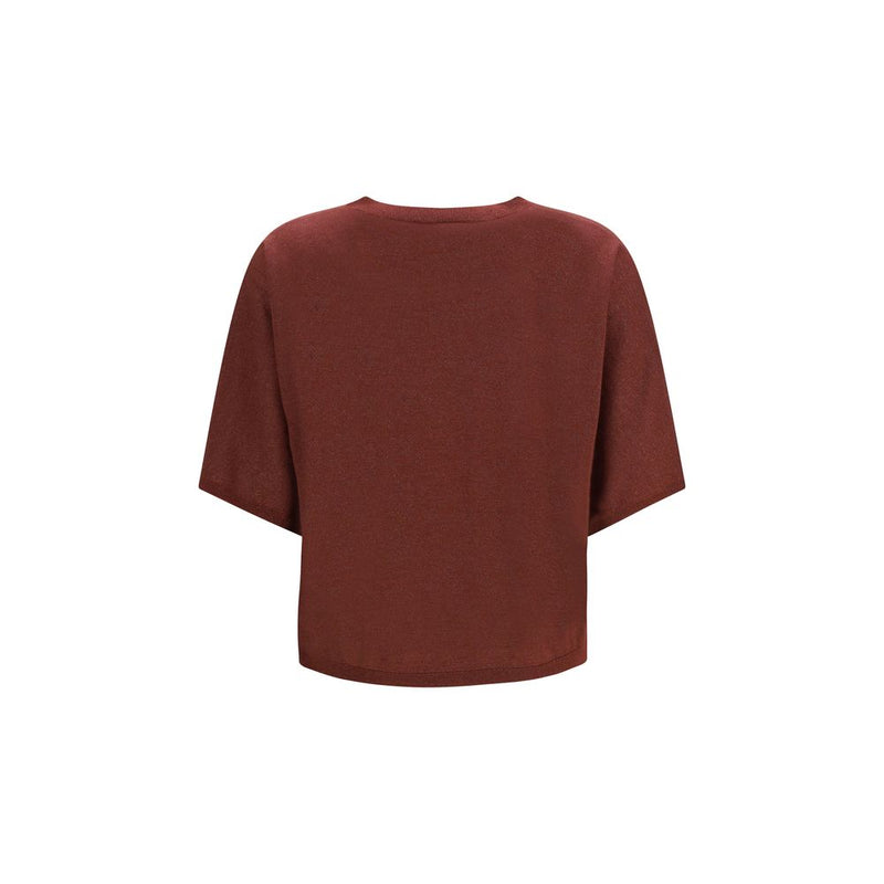 Brunello Cucinelli Bordeaux Cashmere Sweatshirt